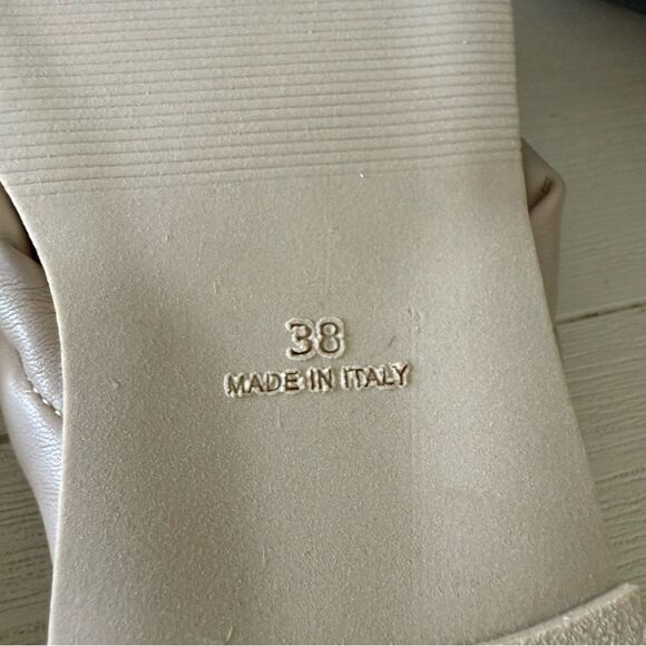 Free People Brynn Bow Sandals Flip Flops in Cream New in Box Sz 7, (38) - Picture 9 of 10